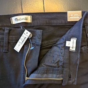 Madewell Petite Black Roadtripper Jeans